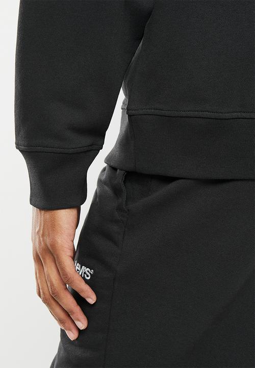 Levi’s® - Crew sweatshirt za mineral - black french 