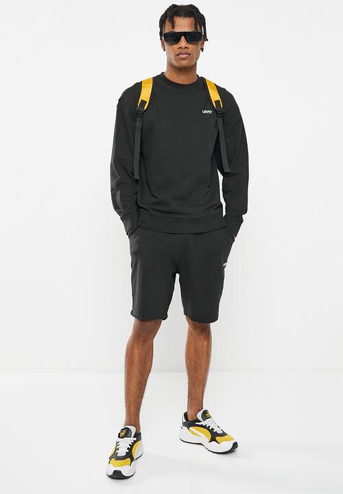Levi’s® - Crew sweatshirt za mineral - black french 