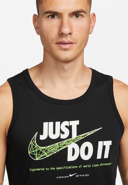 Nike -  Dri-FIT  fitness tank top - black