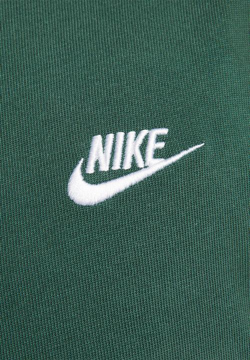 Nike - NSW Club + knit ls top cb - fir/wht/blk
