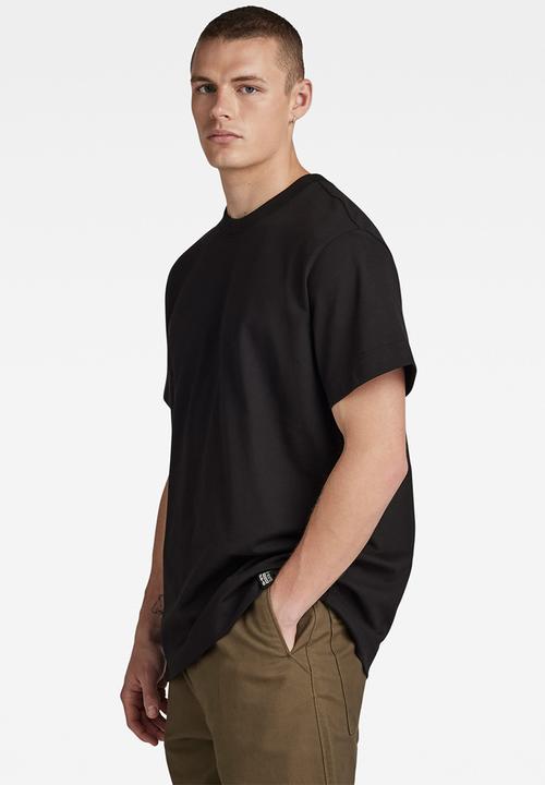 G-STAR - Essential loose r t signe jersey o - dk black