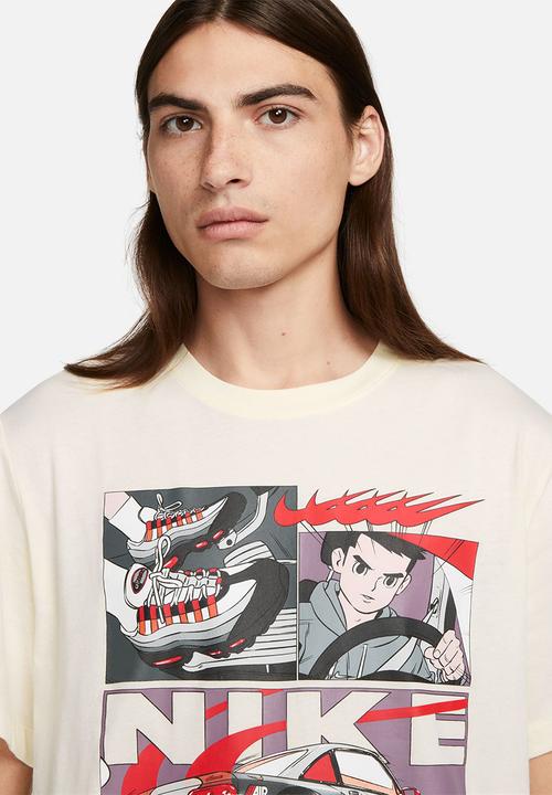 Nike - NSW max95  pk4 v2 tee - ivory