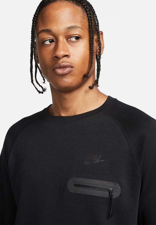 Nike - Tech Fleece lightweight long-sleeve top - black