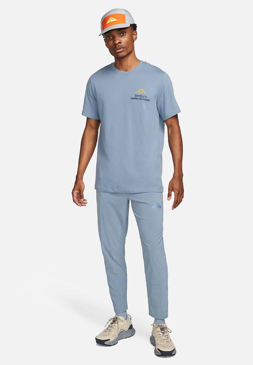 Nike - Dri-FIT trail run tee  -blue