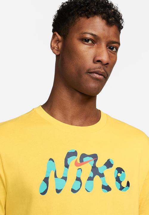 Nike - Dri-Fit dye 1 t-shirt - yellow 