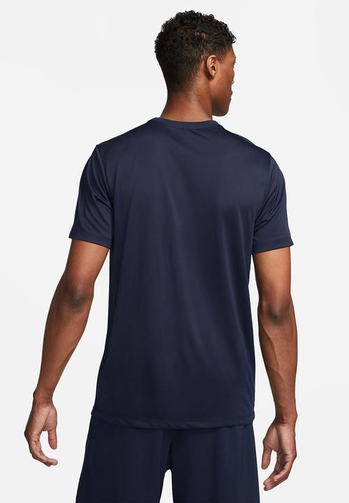 Nike - Dri-FIT camo  training t-shirt - obsidian navy 