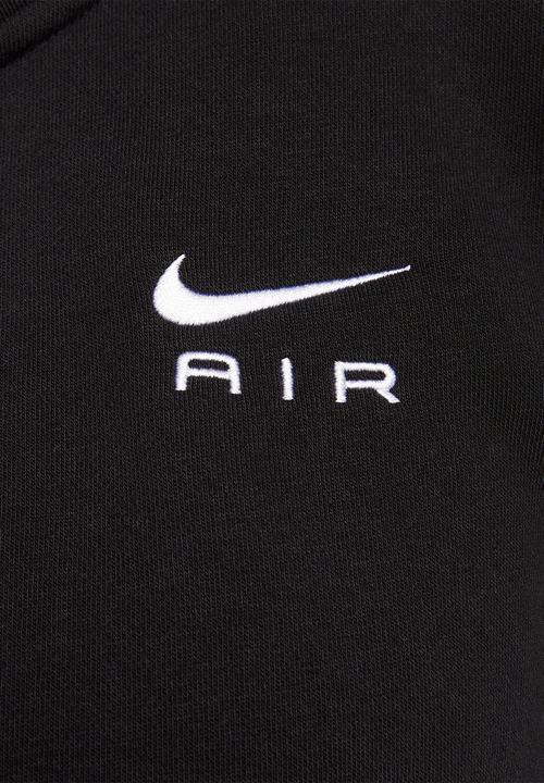 Nike - Ww nsw air flc top - black/white