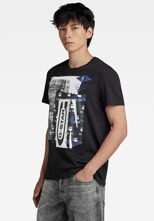G-STAR - Denim gr r t - dk black