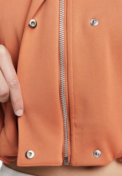 Nike - W nsw cllctn crop trk jkt - amber brown/cedar