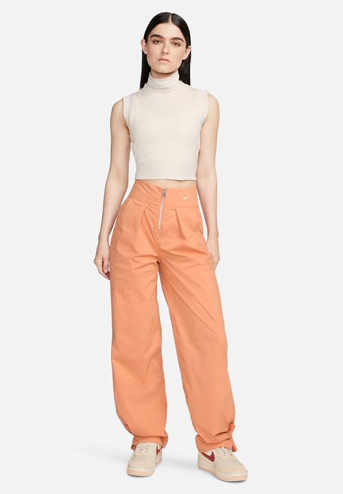 Nike - W nsw cllctn wvn trouser pnt - amber brown/cedar