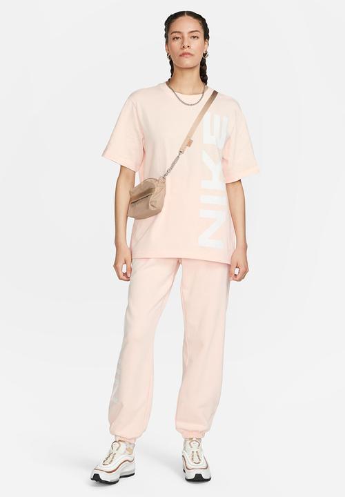 Nike - W nsw tee nike air - guava ice/white
