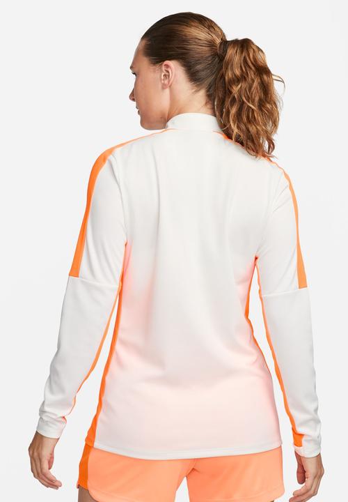 Nike - W nk df acd23 dril top bd - sail/total orange/fuchsia glow