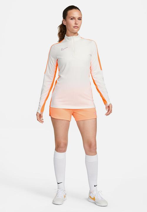 Nike - W nk df acd23 dril top bd - sail/total orange/fuchsia glow