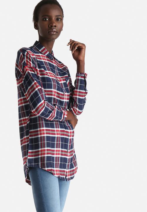 Vero Moda - Iza Loose Check Shirt