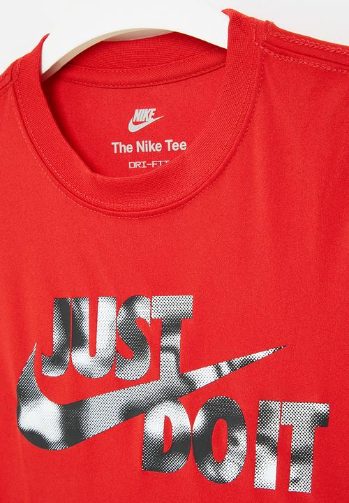 Nike - Nkb all day play tee - university red