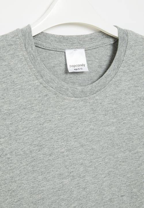 Pop Candy - Short sleeve tee - grey