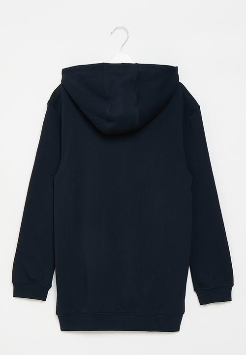 POLO - Girls embossed hoodie - navy