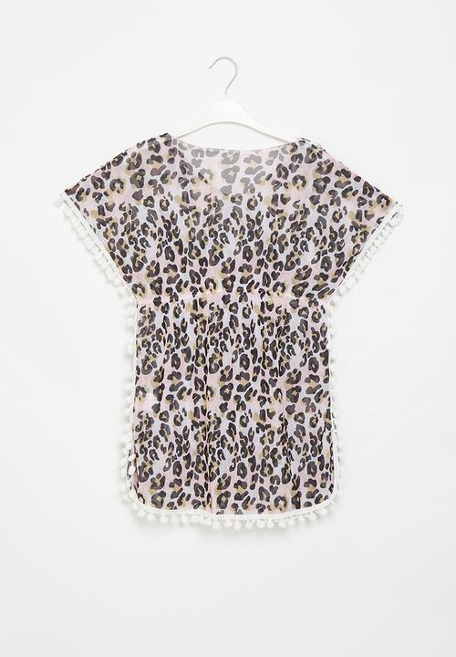 Pop Candy - Kaftan - leopard print