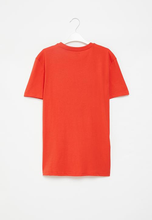 POLO - Boys crest printed tee - red