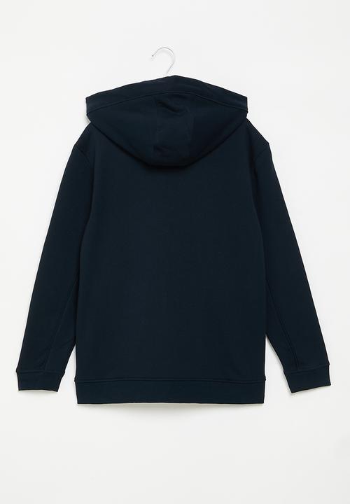 POLO - Girls zip thru hoodie - navy