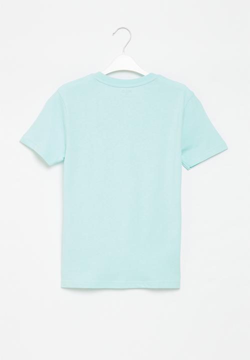 POLO - Boys classic ss tee - aqua