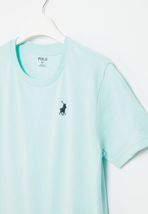 POLO - Boys classic ss tee - aqua