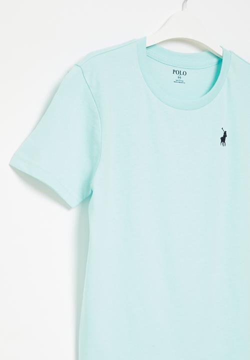 POLO - Boys classic ss tee - aqua