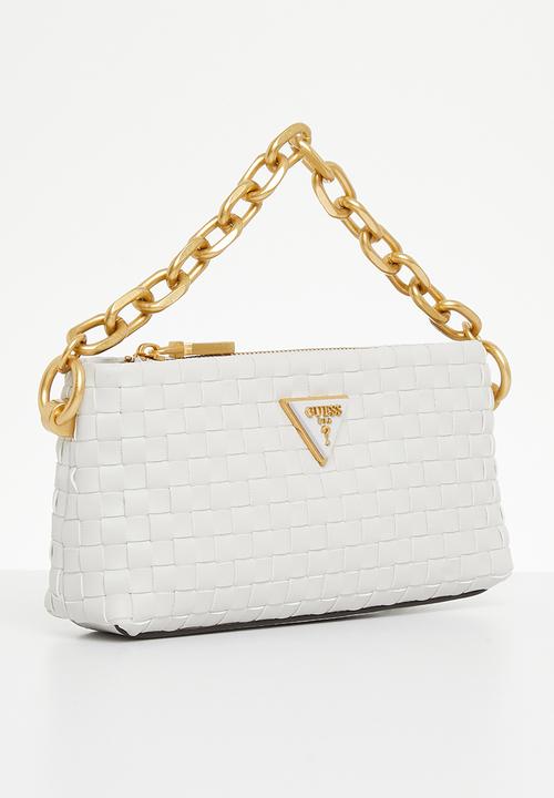 GUESS - Lisbet mini crossbody top zip - stone