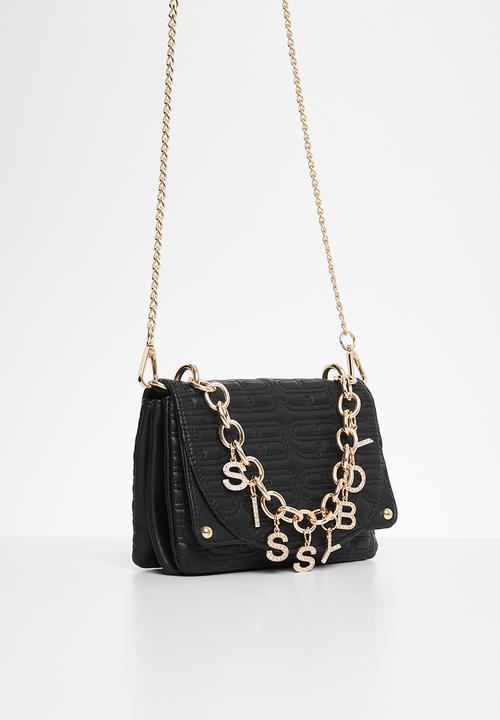 SISSY BOY - Charm crossbody - black
