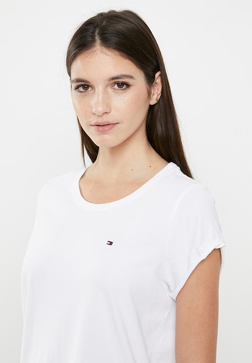 Tommy Hilfiger - Short sleeve pj set  - white/floral white
