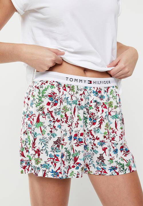 Tommy Hilfiger - Short sleeve pj set  - white/floral white