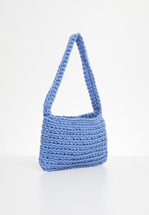 Superbalist - Nellie woven shoulder bag - blue