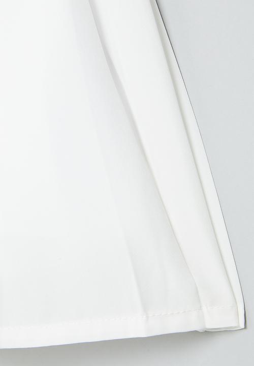Pop Candy - Girls pleated skirt - white
