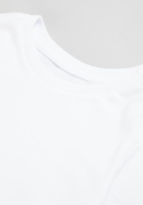 Pop Candy - Younger boys 2 pack basic tee - black & white