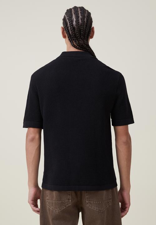 Cotton On - Pablo short sleeve shirt - black