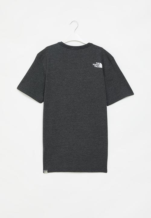 The North Face - Mens short sleeve never stop exploring tee - grey