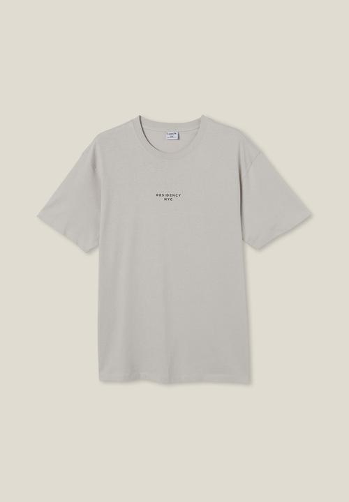 Cotton On - Easy T-Shirt - Smoke/Residency Nyc