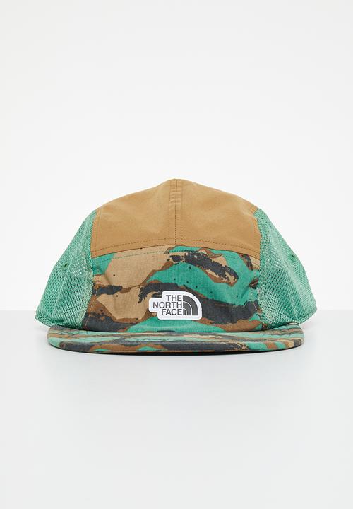 The North Face - Class v camp hat - deep grass green/painted camo print