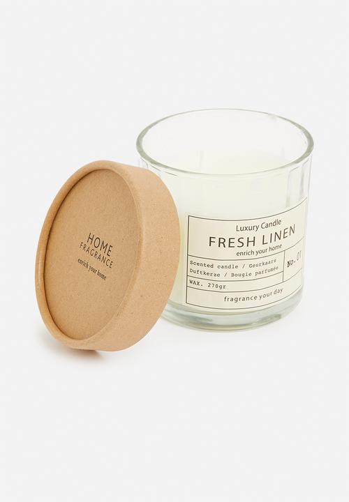 H&S - Fresh linen candle