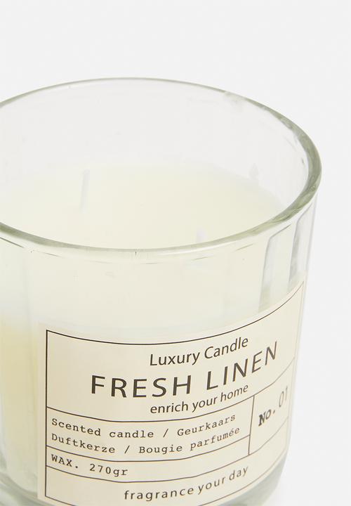 H&S - Fresh linen candle