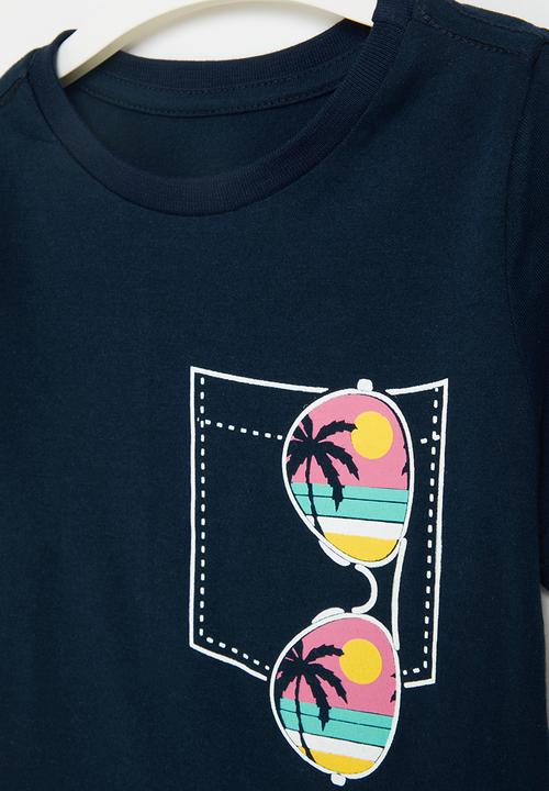Pop Candy - Graphic t-shirt - navy