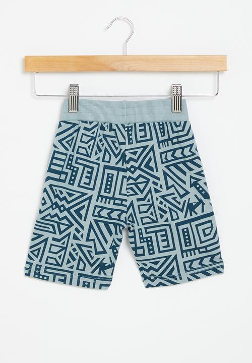 Pop Candy - Tribal print shorts - blue