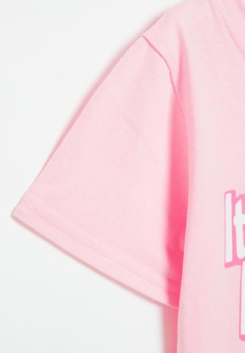 Pop Candy - Boxy tee - pink 