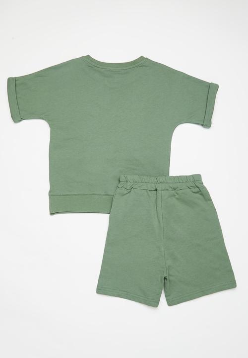 Pop Candy - Top and short set - green