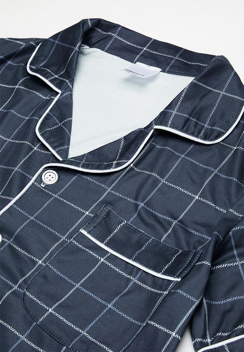Pop Candy - Shirt & pants pj set - navy