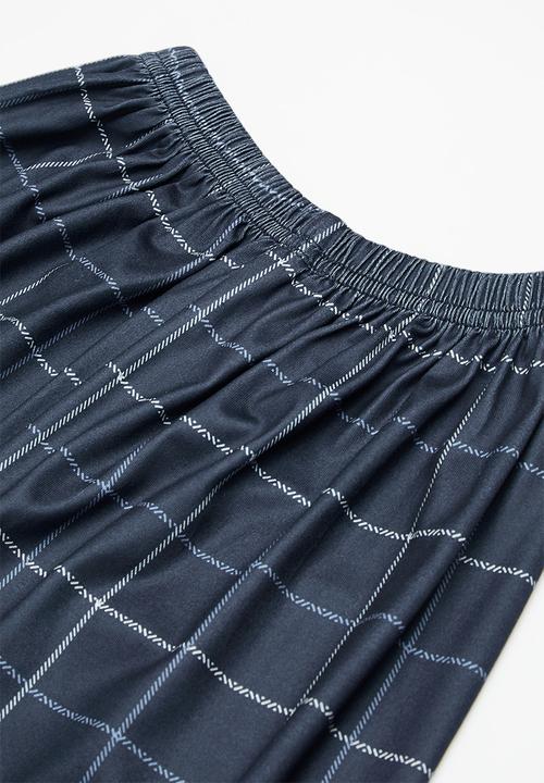 Pop Candy - Shirt & pants pj set - navy