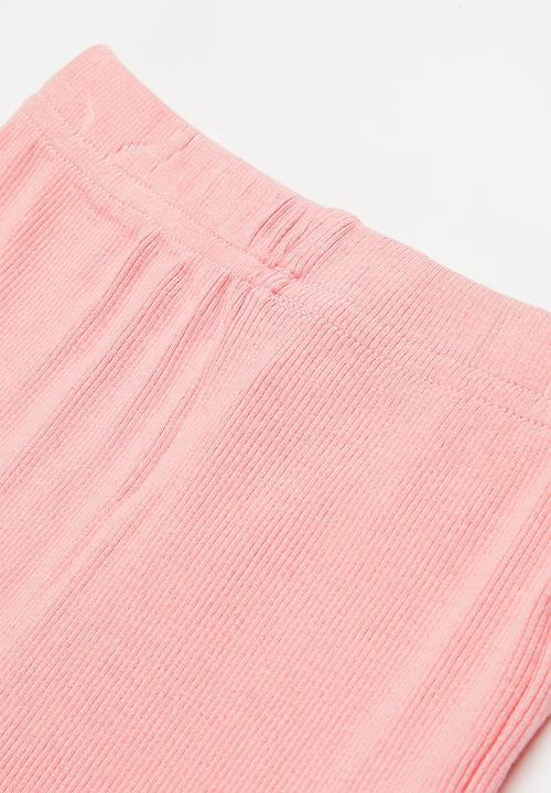 Pop Candy - Tee & flare legging set - pink