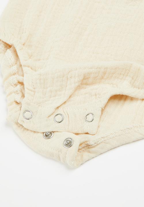 Pop Candy - Button up babygrow - neutral
