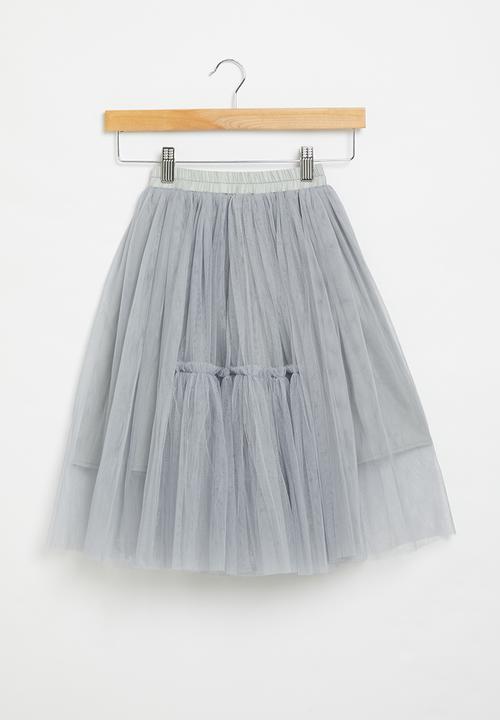 Pop Candy - Midi skirt - grey