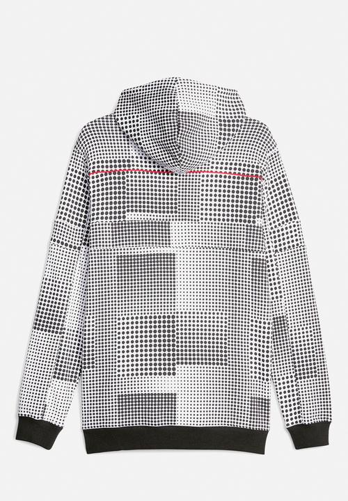 PUMA - Ferrari race camo sds hoodie sweat - puma black aop